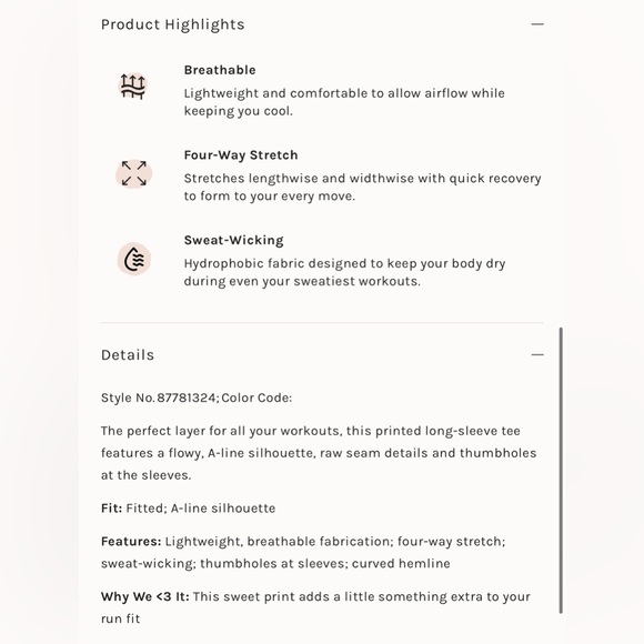 FREE PEOPLE FP MOVEMENT Tempo Long Sleeve Printed - Picture 12 of 12